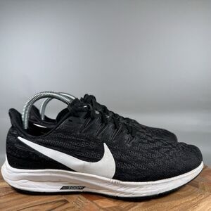 Nike Air Zoom Pegasus 36 Womens Size 9 Black Running Athletic Shoes Sneakers